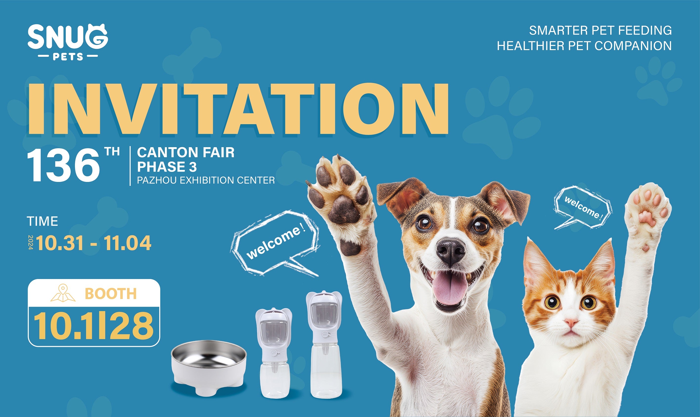 Meet us at Canton Fair Phase III !!!