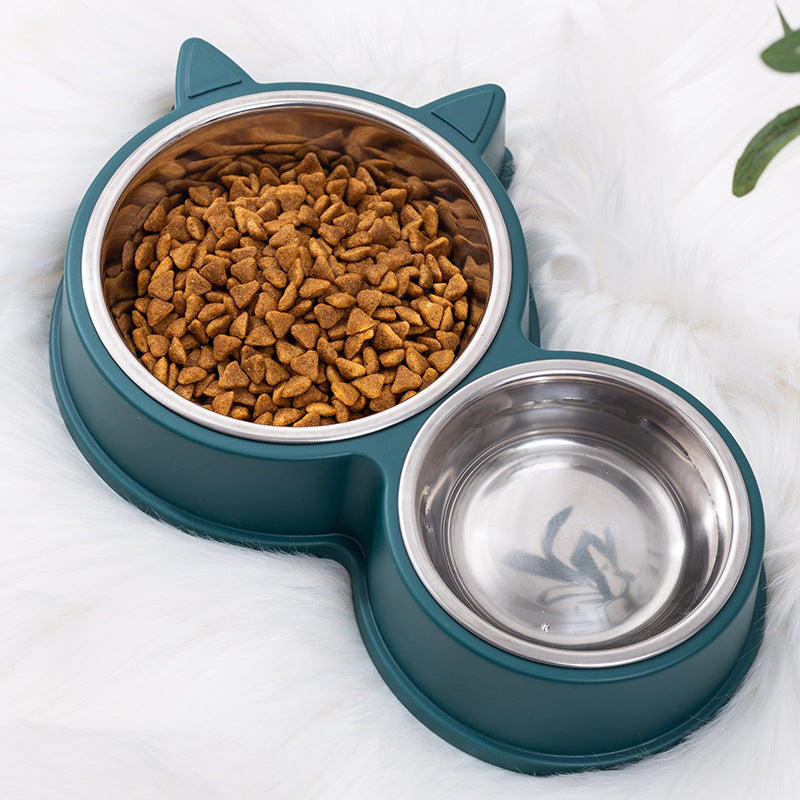 Snugpets Double Cat Ear Bowl